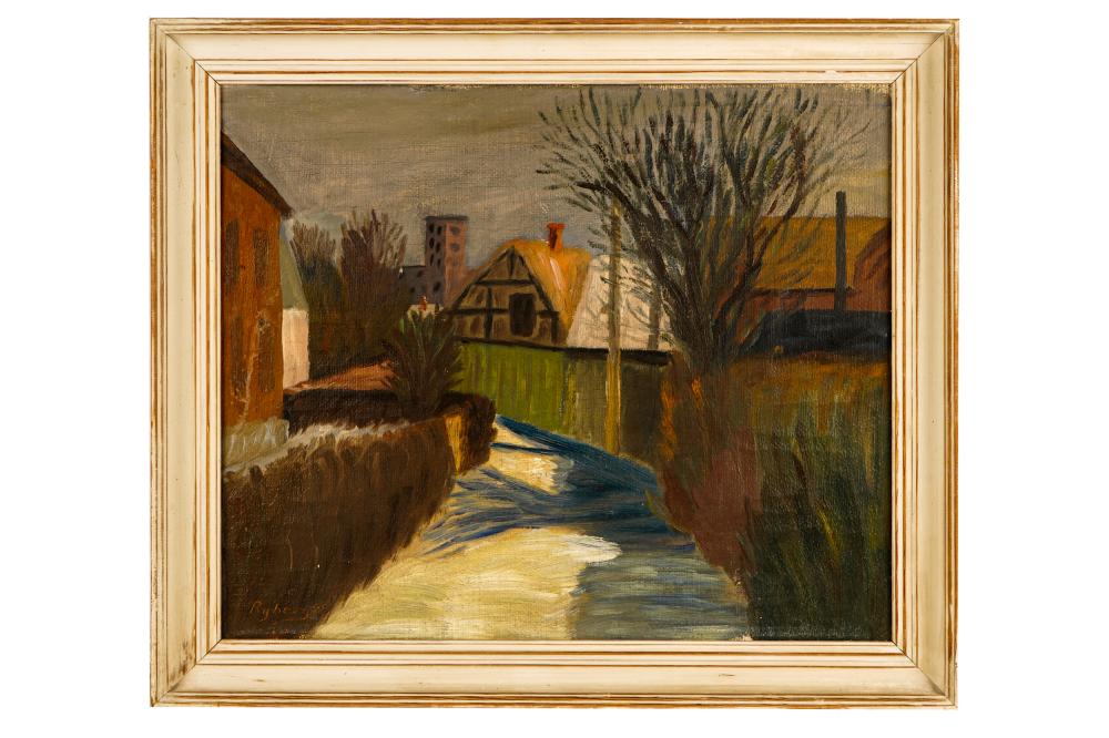 RYBERG: THE RIVER THROUGH TOWN1948