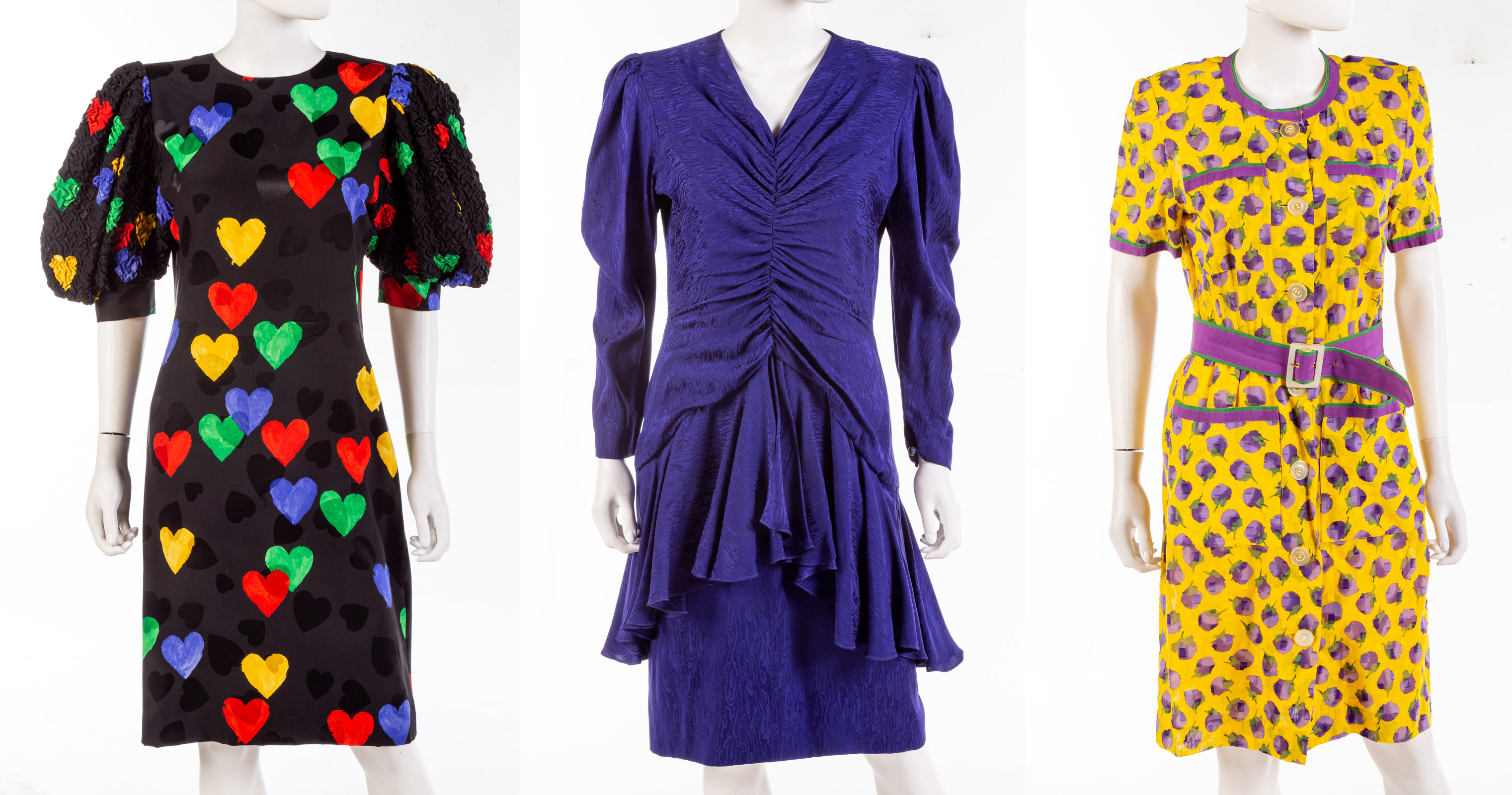COLLECTION OF 1970/1980S DRESSES