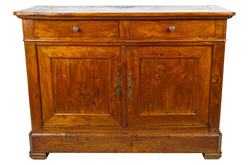 FRENCH STYLE WALNUT SIDE CABINETwith