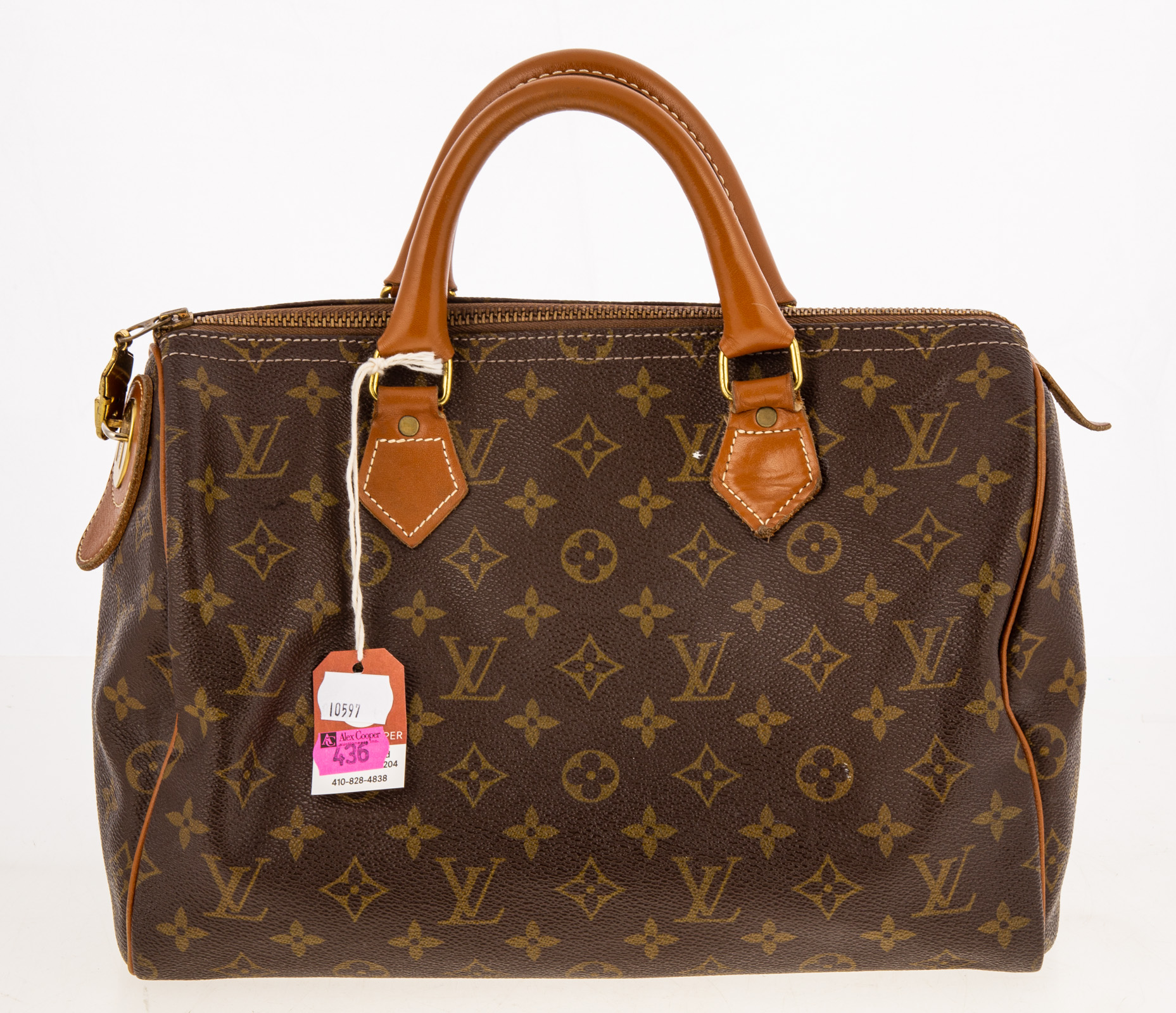 LOUIS VUITTON MONOGRAM CANVAS SPEEDY 33739e