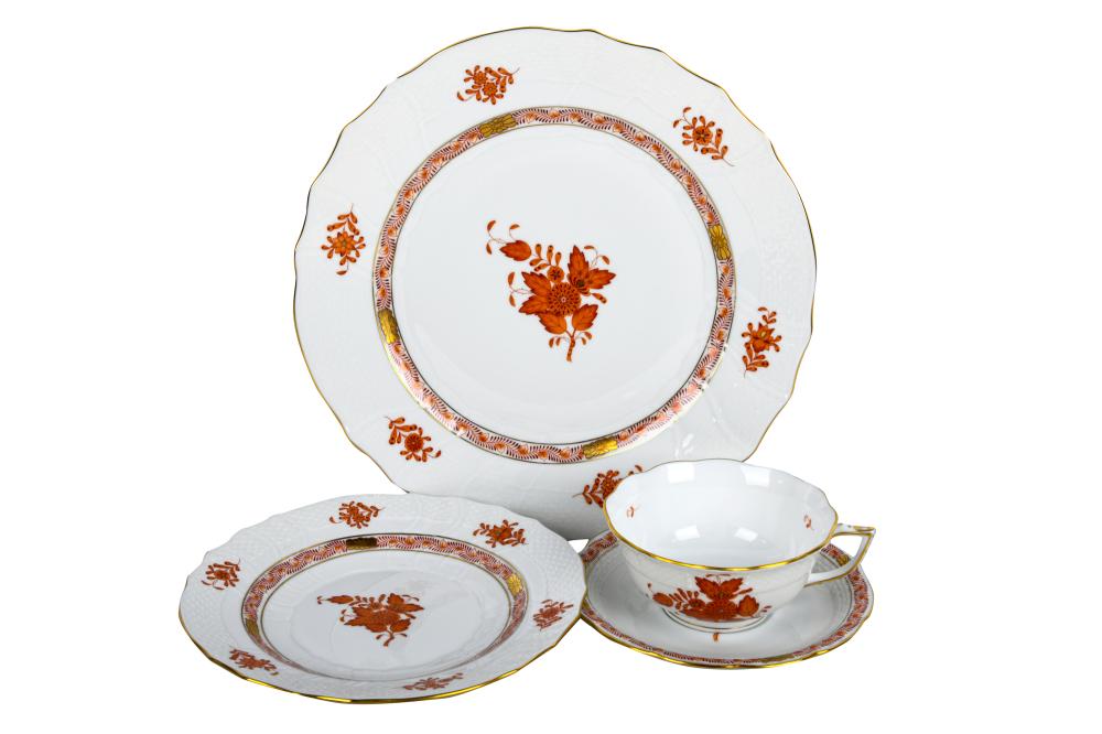 HEREND PORCELAIN SERVICEChinese 3373b1