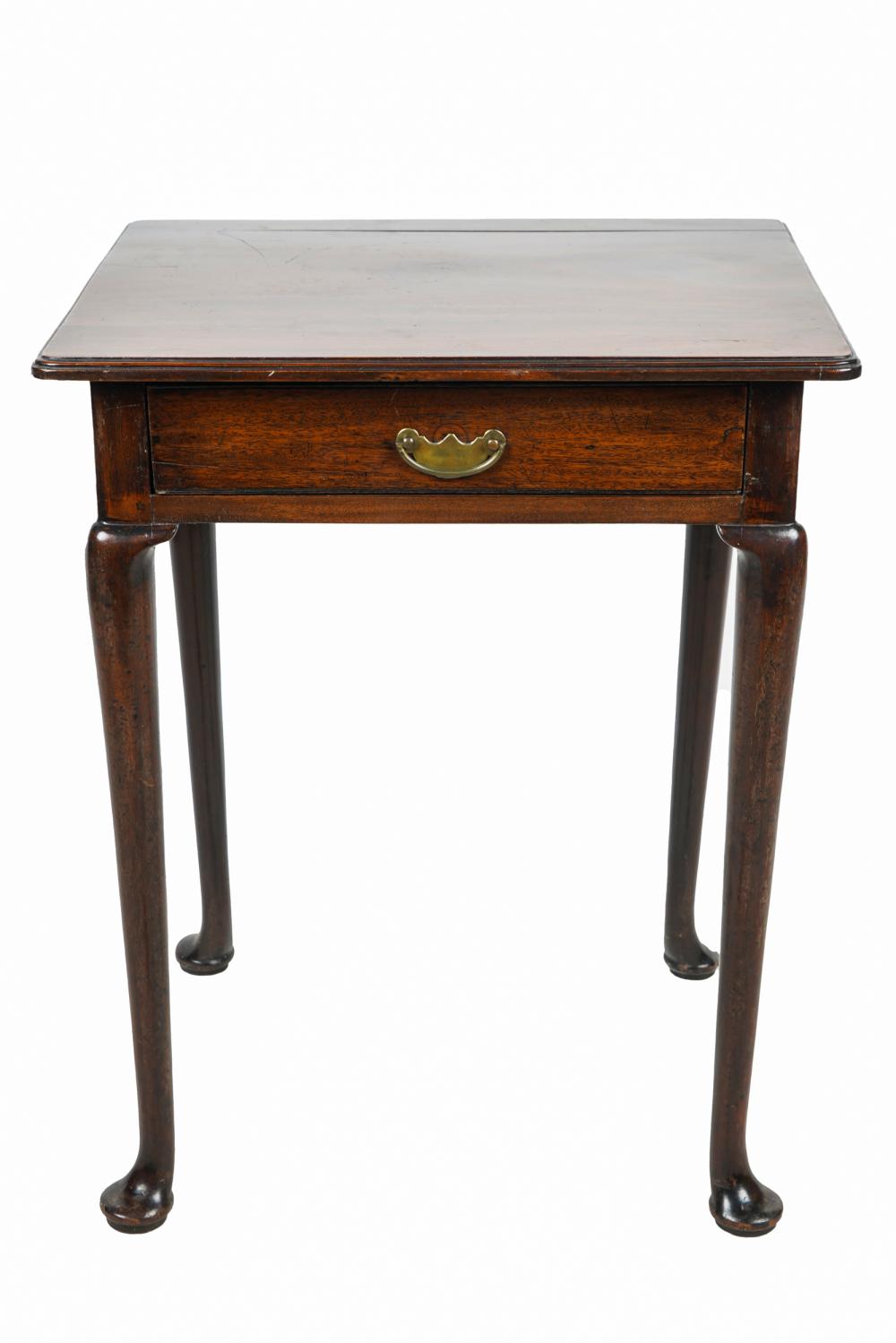 ENGLISH QUEEN ANNE STYLE TABLEmahogany 3373e4