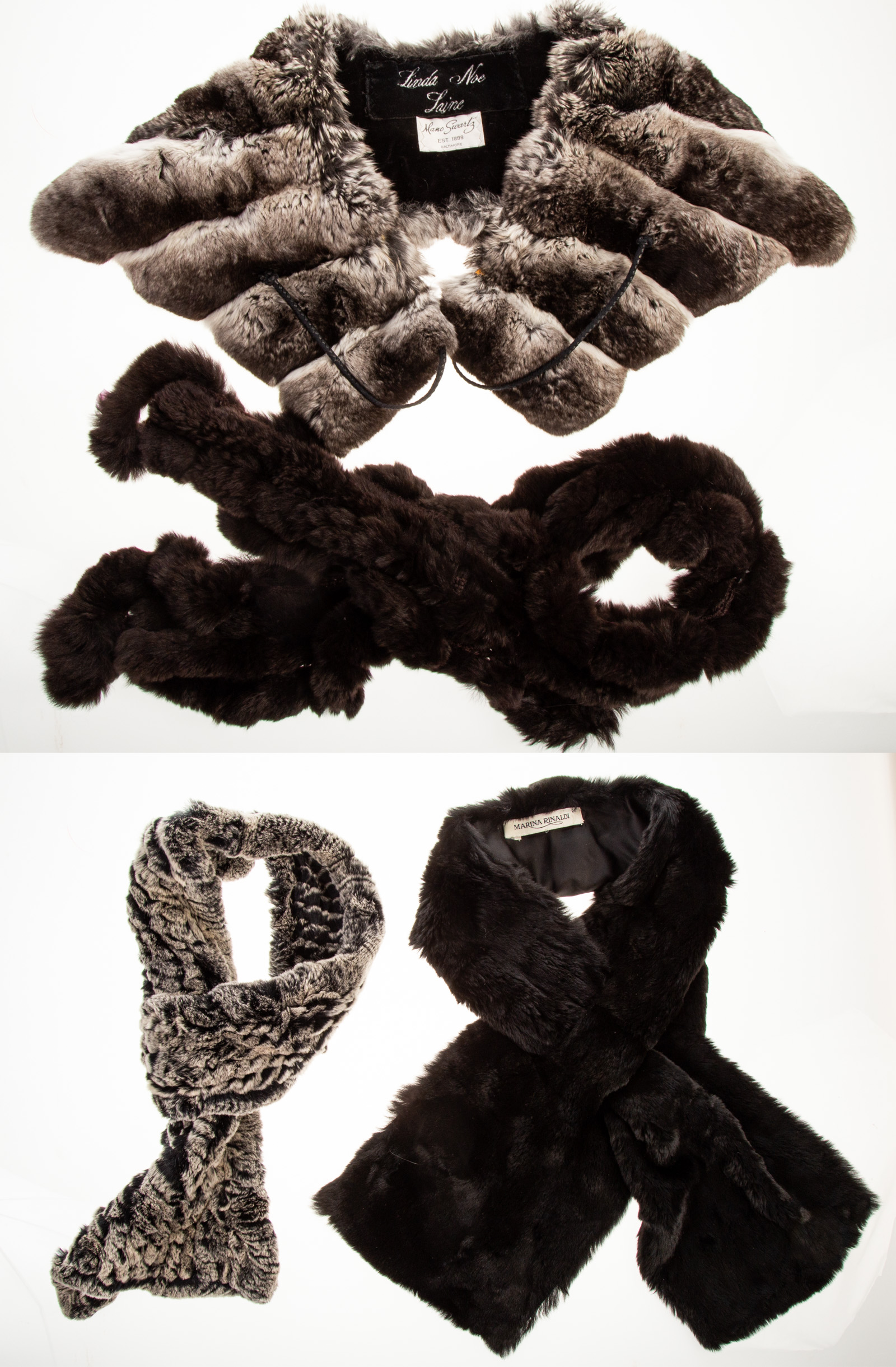 COLLECTION OF FUR ACCESSORIES Including