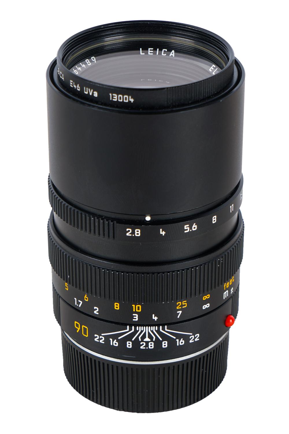 LEICA 90MM F 2 8 ELMARIT LENSM Mount 33741e