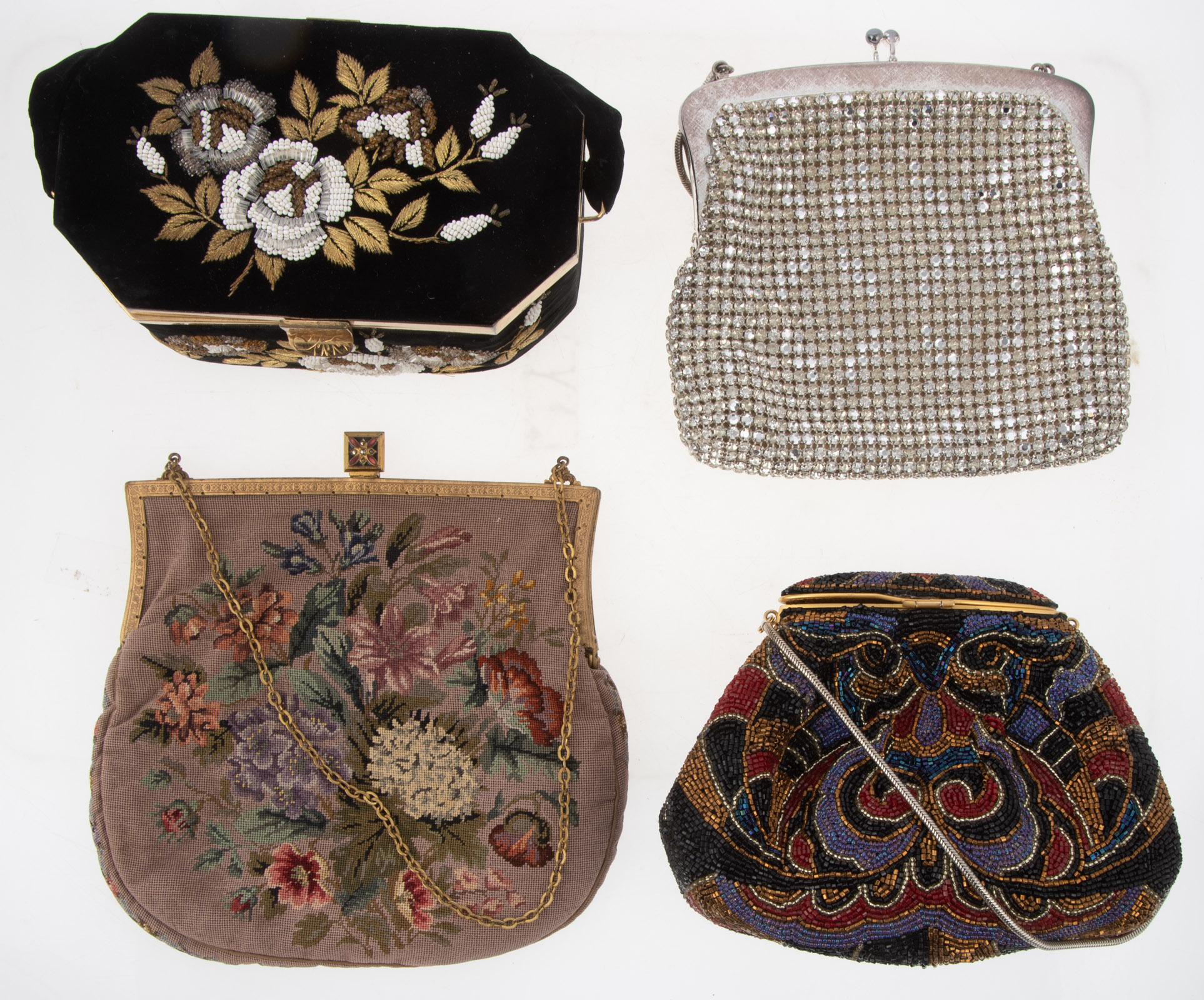 FOUR EVENING BAGS including a West 337427