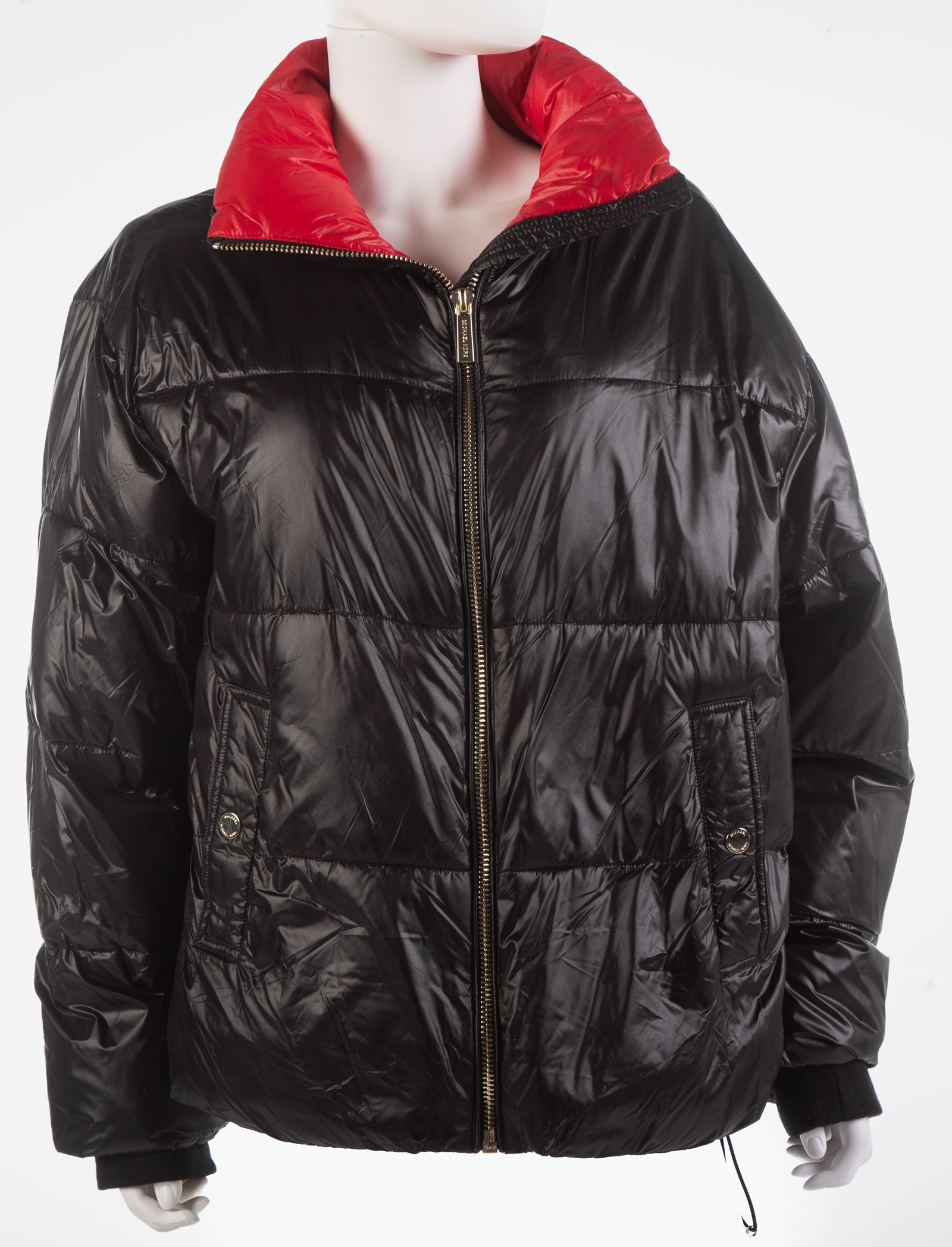 MICHAEL KORS BLACK PUFFER JACKET