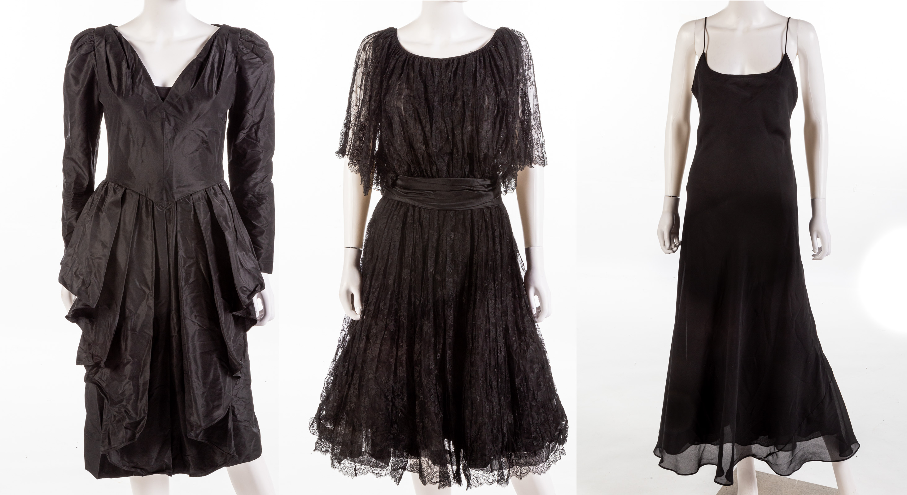 COLLECTION OF BLACK DRESSES Lace 337469