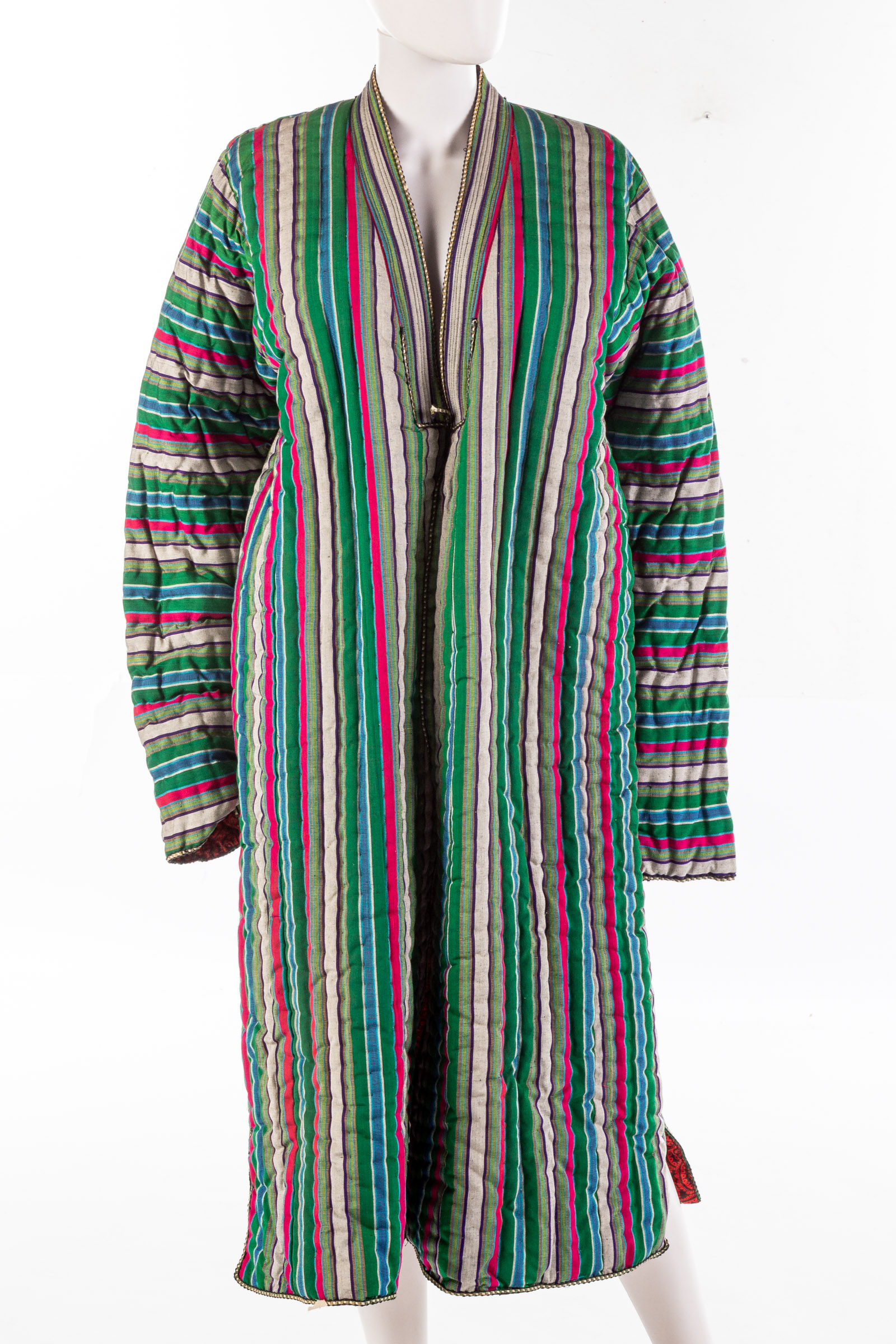 UZBEKISTANI QUILTED COTTON COAT 337484