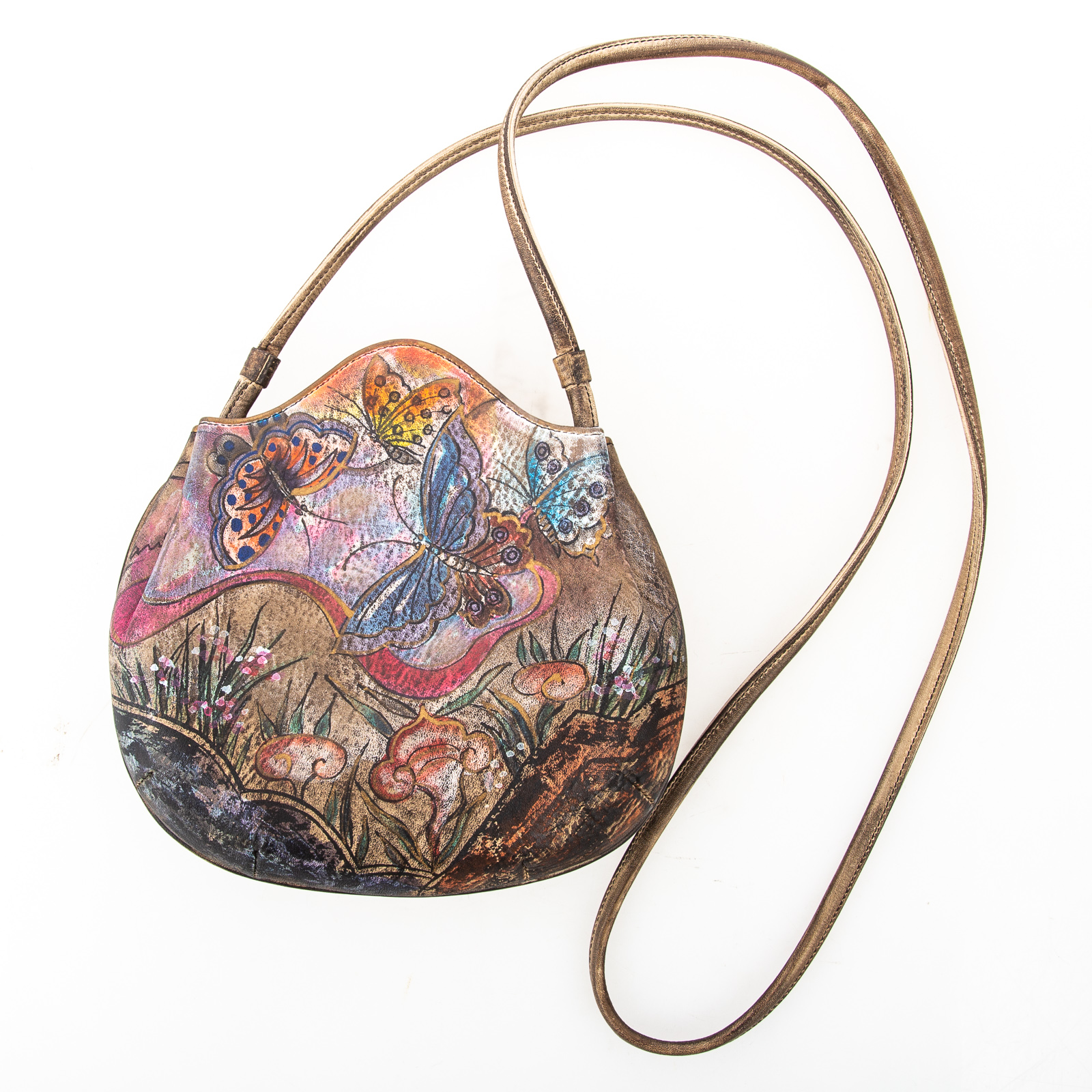 JANE YOO HAND PAINTED LEATHER WEARABLE 3374af