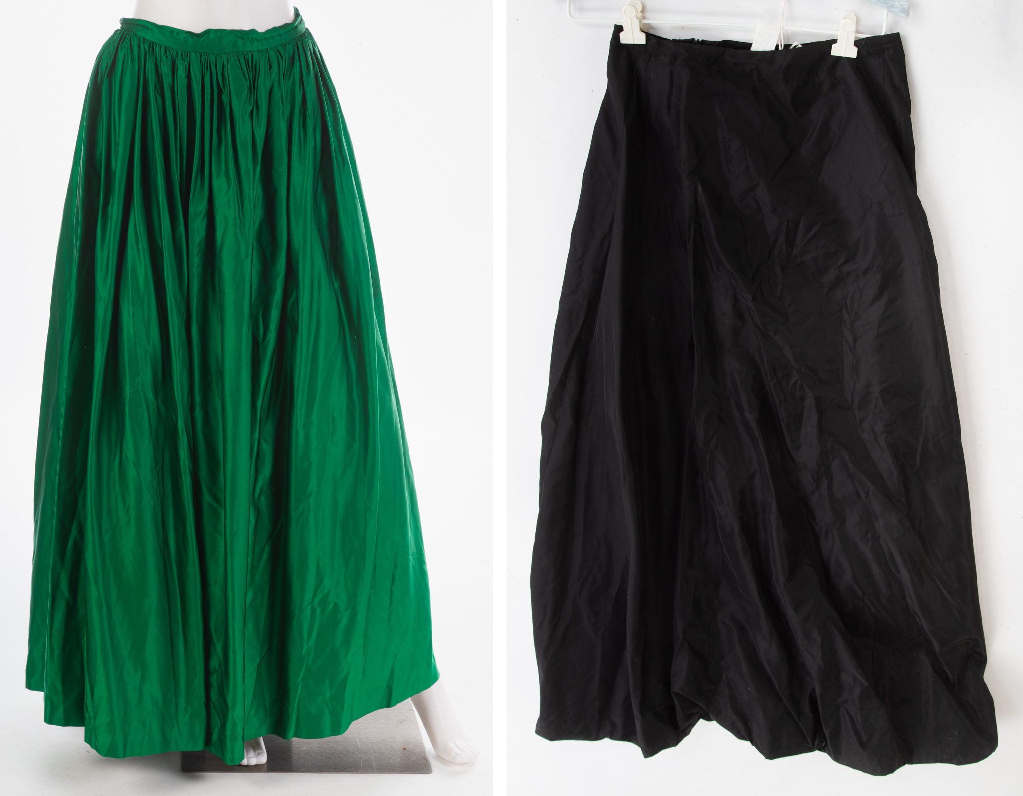 TWO FULL LENGTH SKIRTS Black skirt