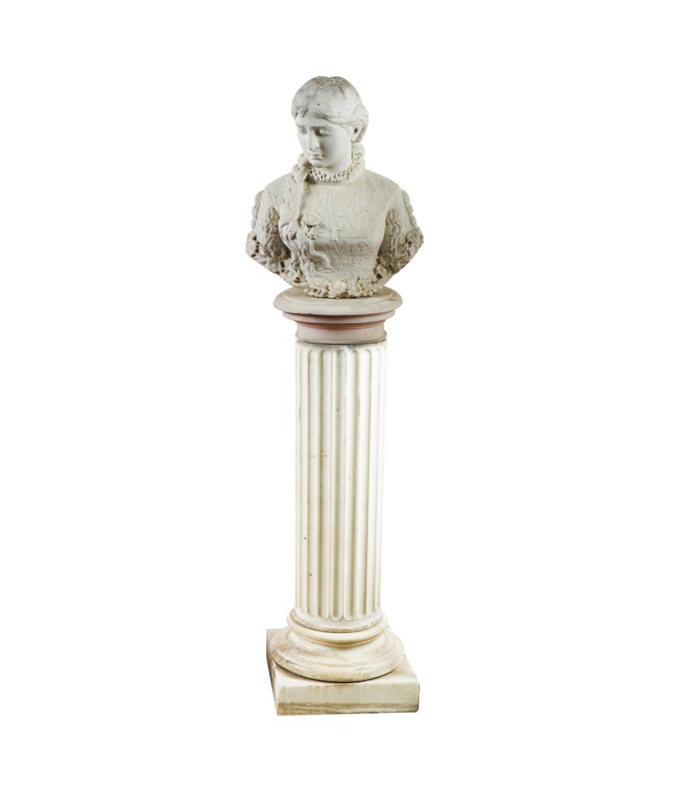 19TH CENTURY ITALIAN SCHOOL: BUST