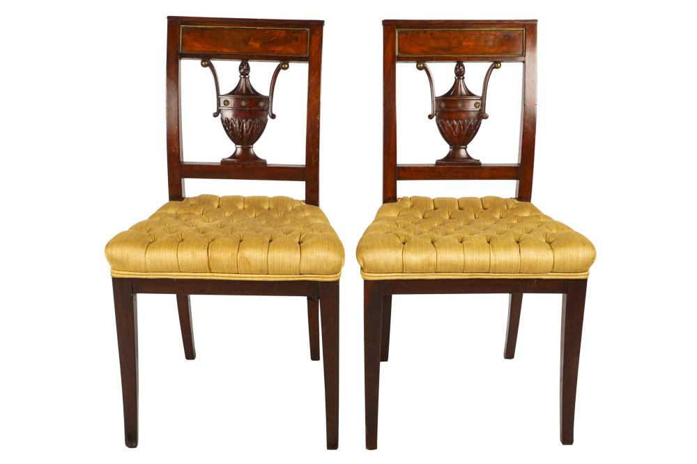 PAIR OF NEOCLASSICAL STYLE SIDE 33750a