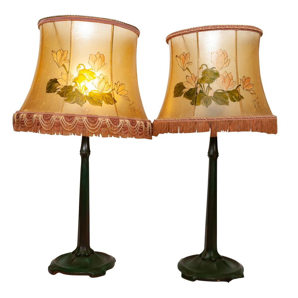PAIR OF GRIFFE CLANC TABLE LAMPSearly 337570