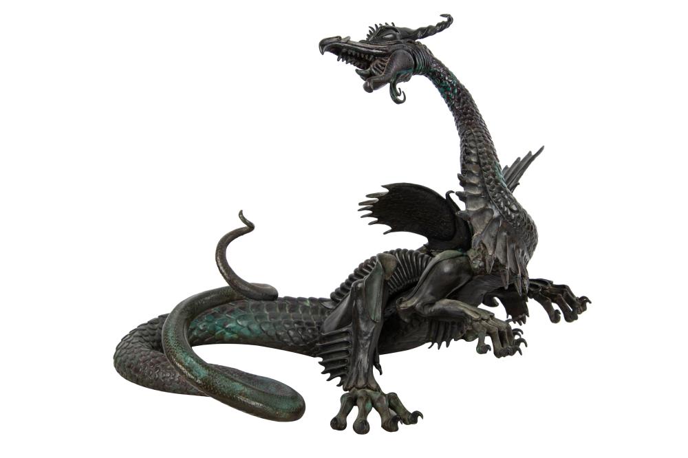 DENNIS THOMPSON DRAGON bronze  33765d