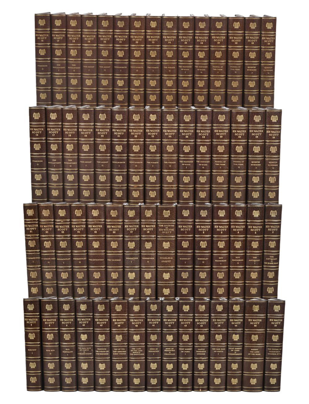 50 VOLUMES WORKS OF SIR WALTER 3376a0