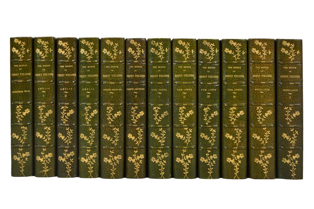 12 LEATHER-BOUND VOLUMES: HENRY