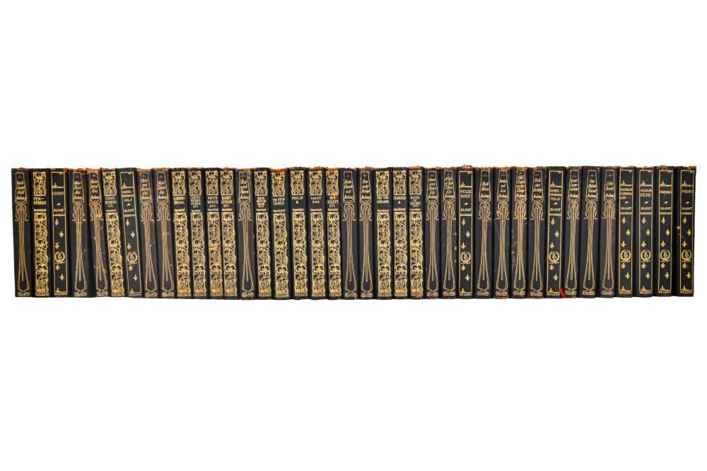 39 LEATHER-BOUND VOLUMES: ENGLISH AUTHORSThomas