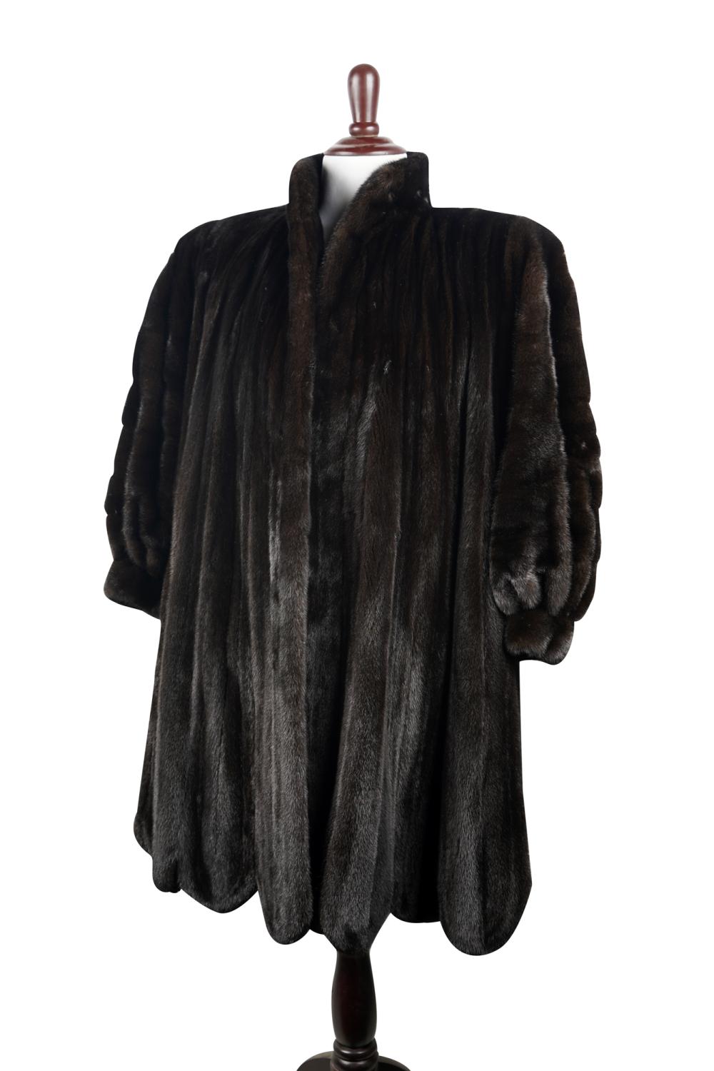 SORBARA BROWN FUR COATCondition: