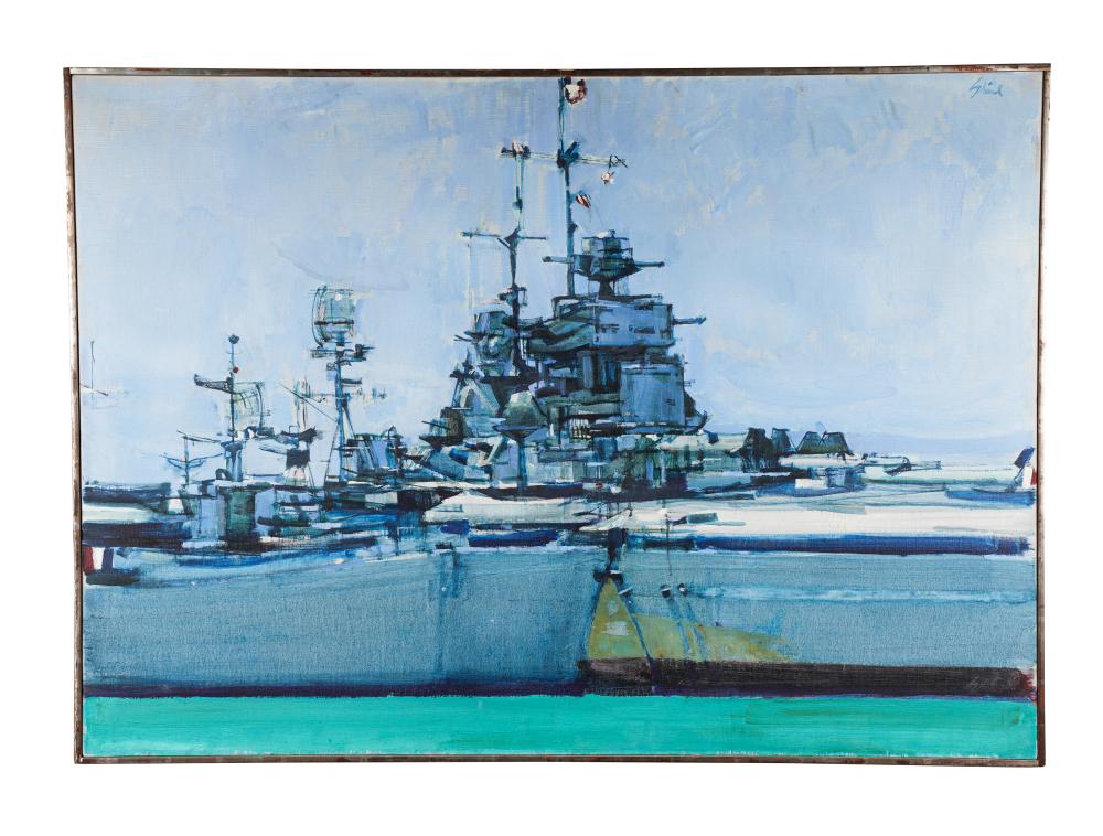 SHIRL GOEDIKE (B. 1923): "BATTLESHIP'S