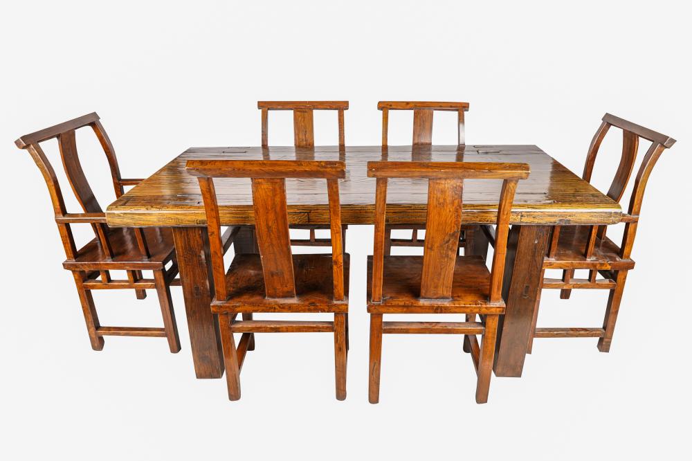 CONTEMPORARY RUSTIC WOOD DINING 337780