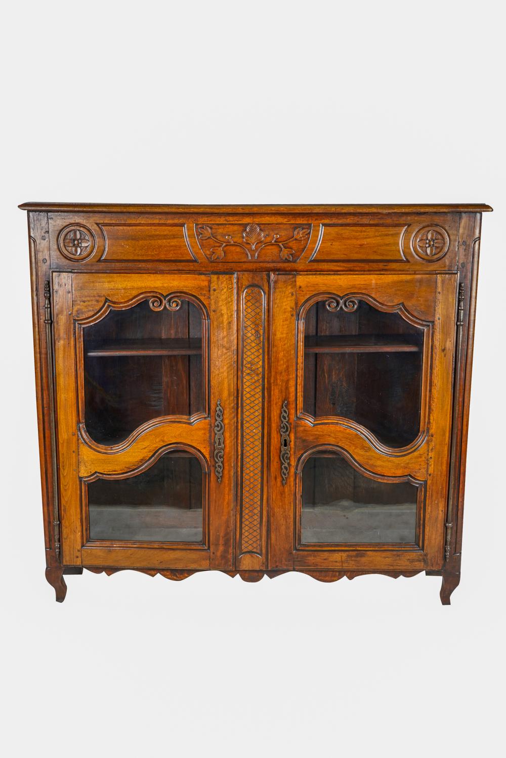 FRENCH PROVINCIAL WALNUT CABINETwith
