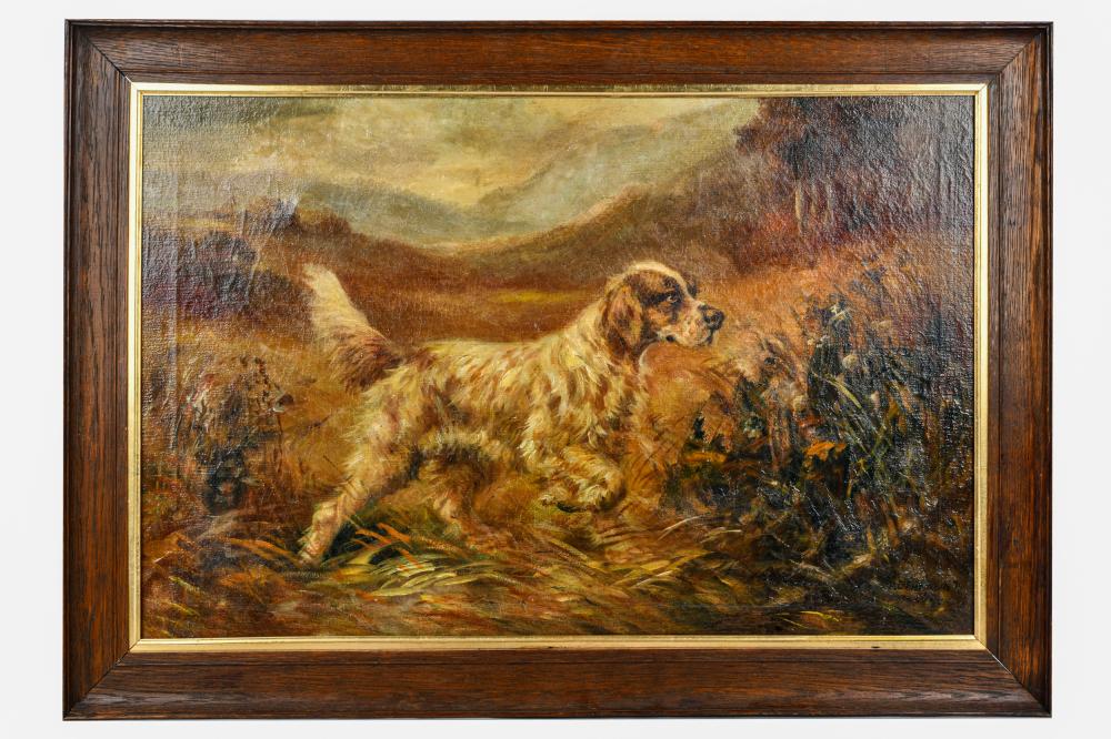 P BEAUMONT PORTRAIT OF A DOG 1923 33784f