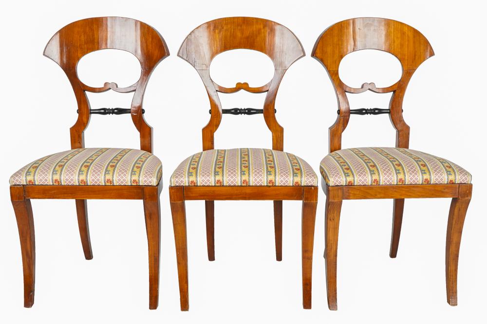 THREE BIEDERMEIER SIDE CHAIRSeach 33786d