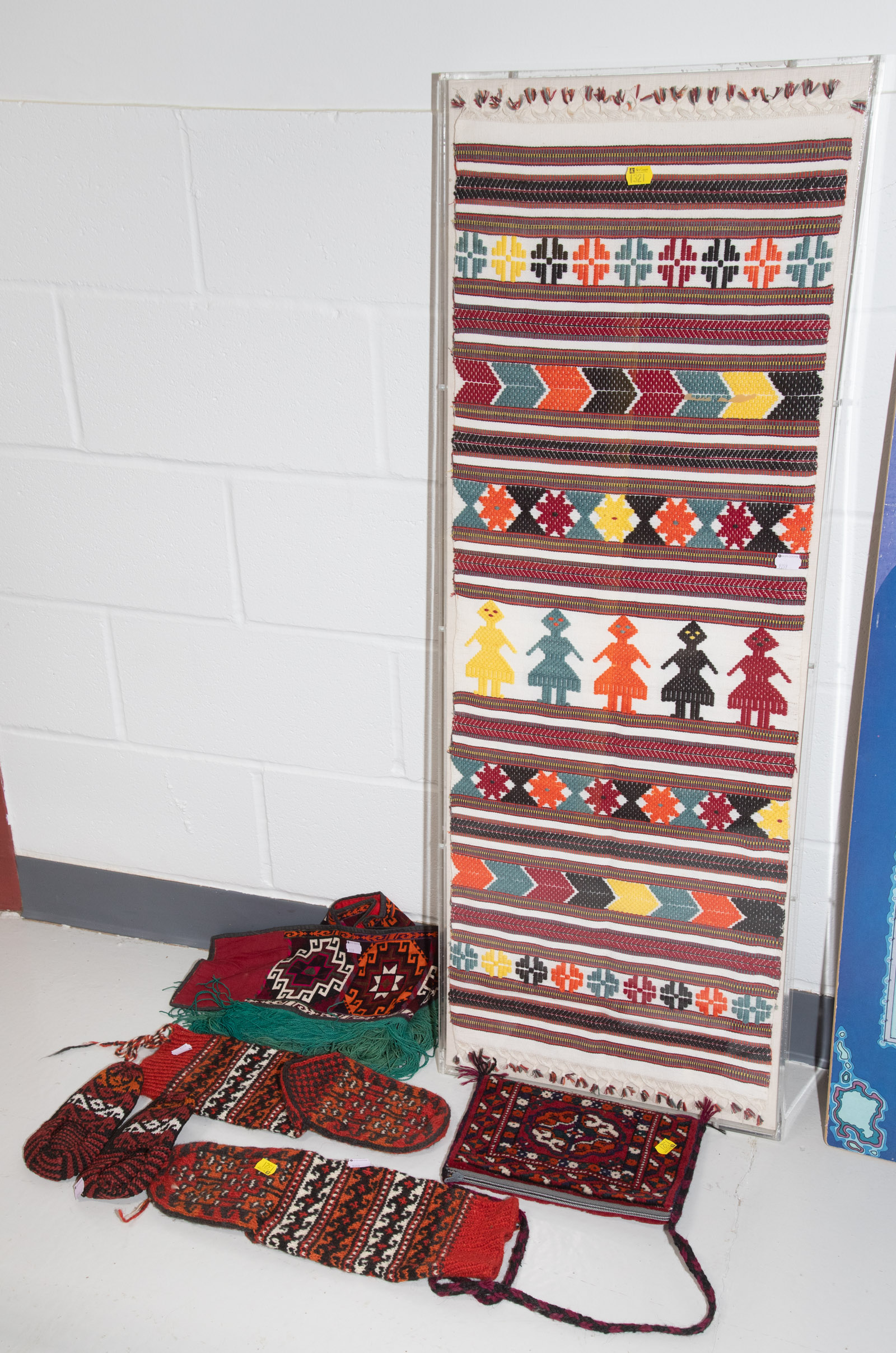 SELECTION OF TURKOMAN & OTHER TEXTILES