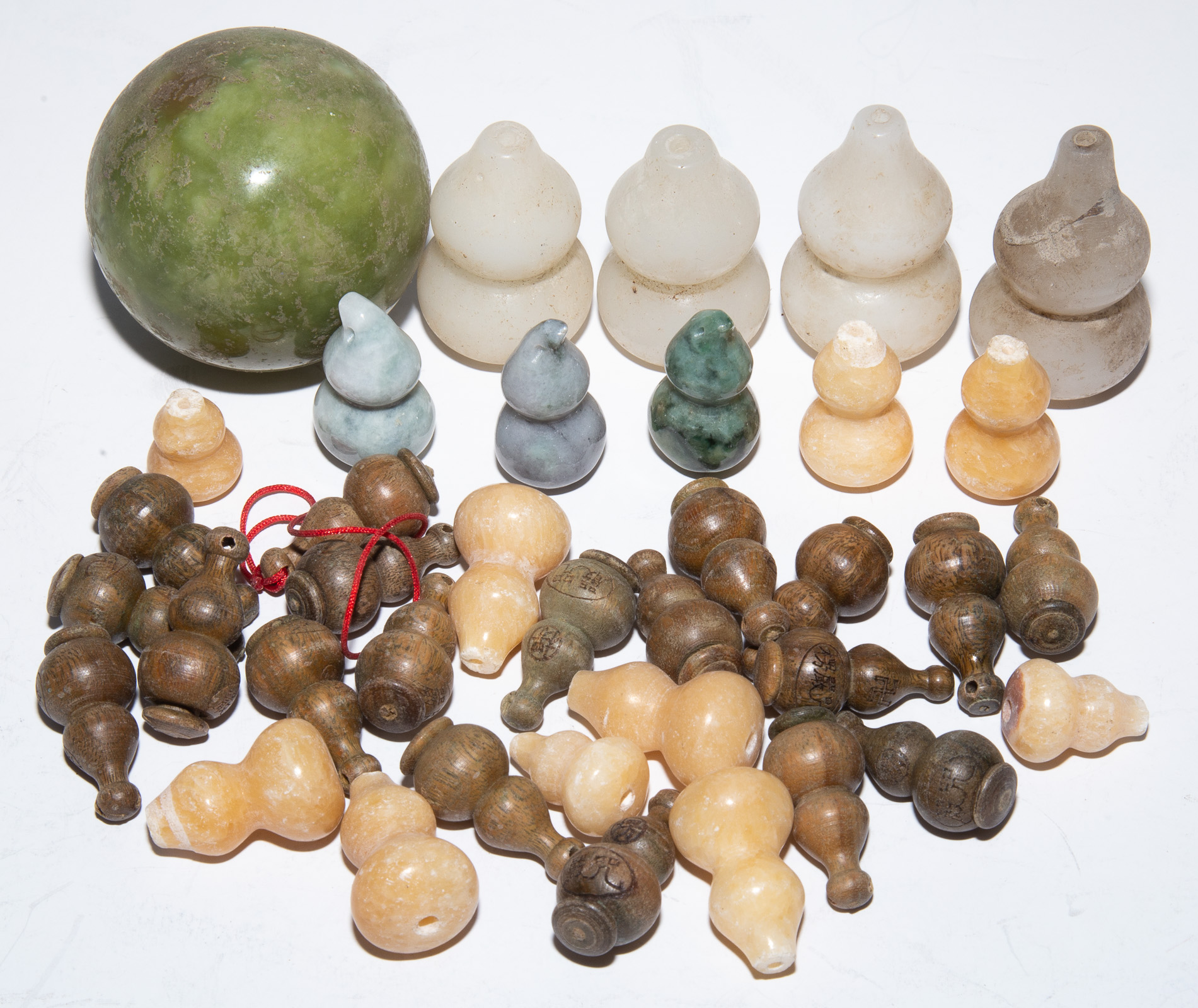 LARGE HARDSTONE BALL With other