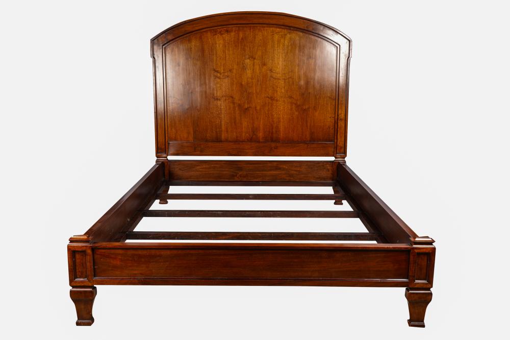 CONTEMPORARY WALNUT QUEEN SIZED 337981