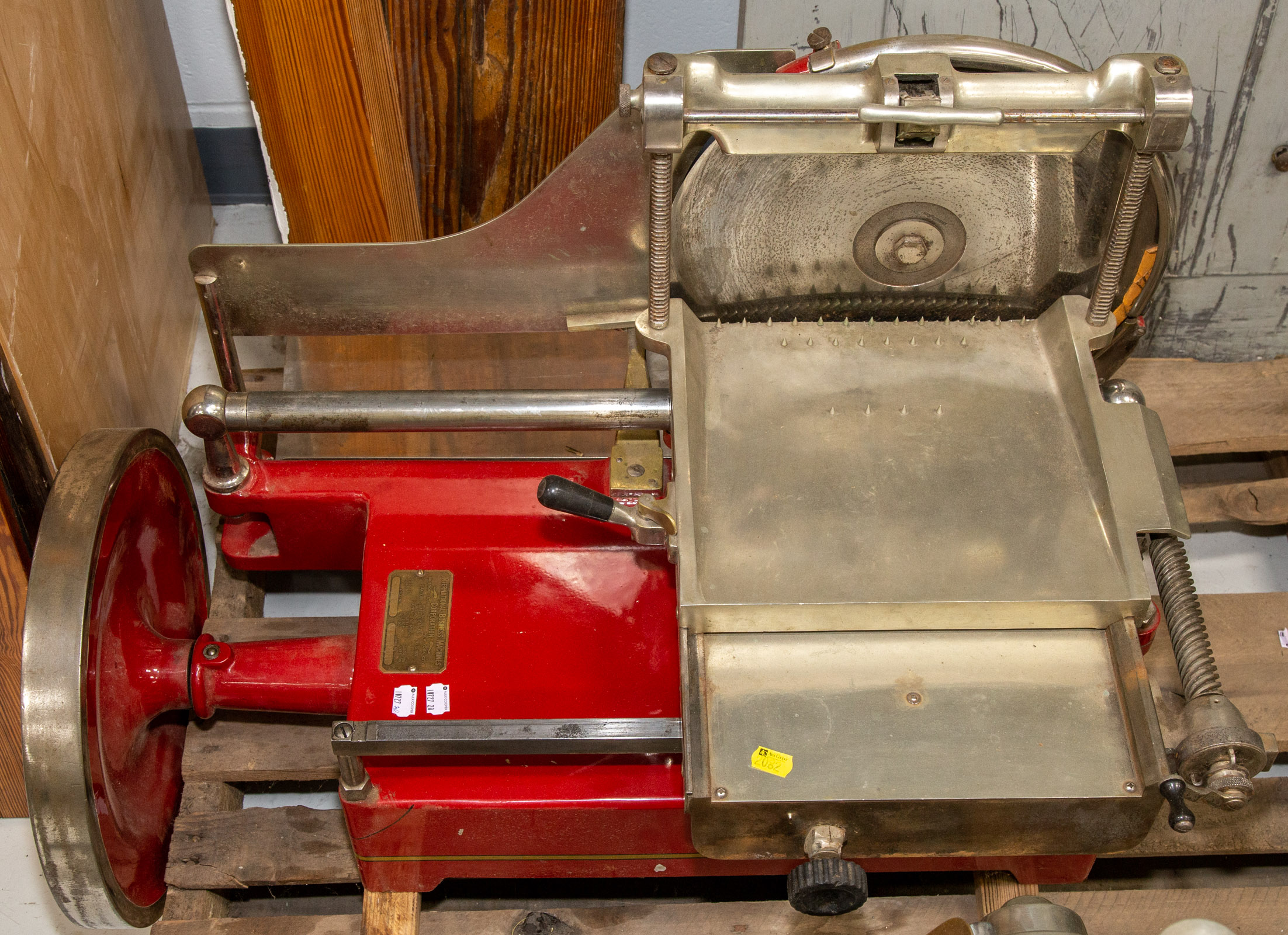 DAYTON HAND CRANK MEAT SLICER Including 337b65