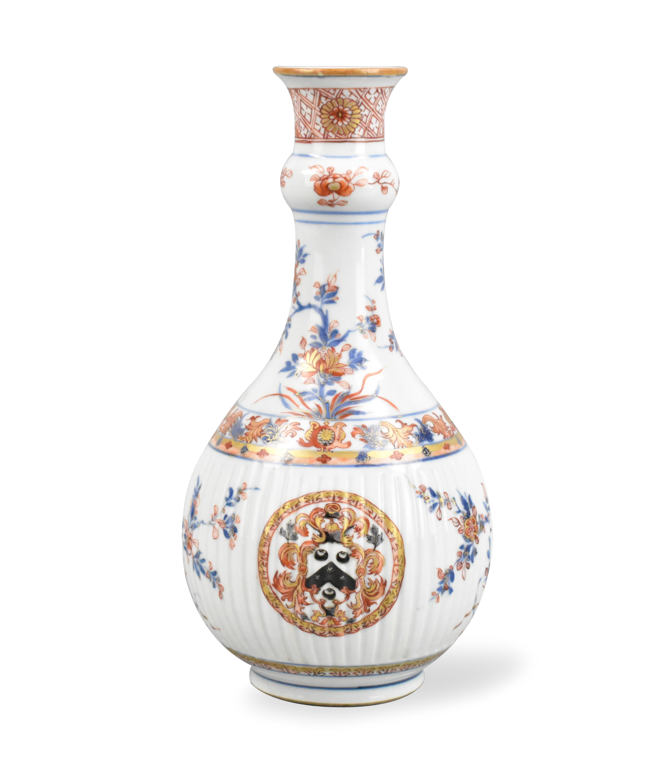 CHINESE IMARI STYLE ARMORIAL VASE  33a2d3