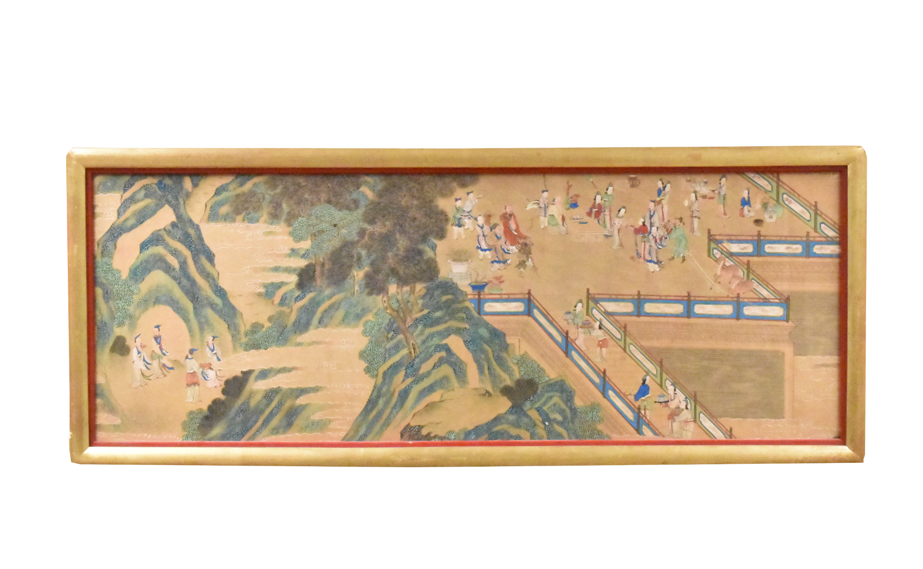 CHINESE PAINTING OF FIGURES & LANDSCAPE,
