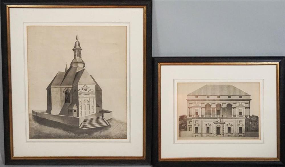  19TH CENTURY ARCHITECTURAL DRAWING 33a430