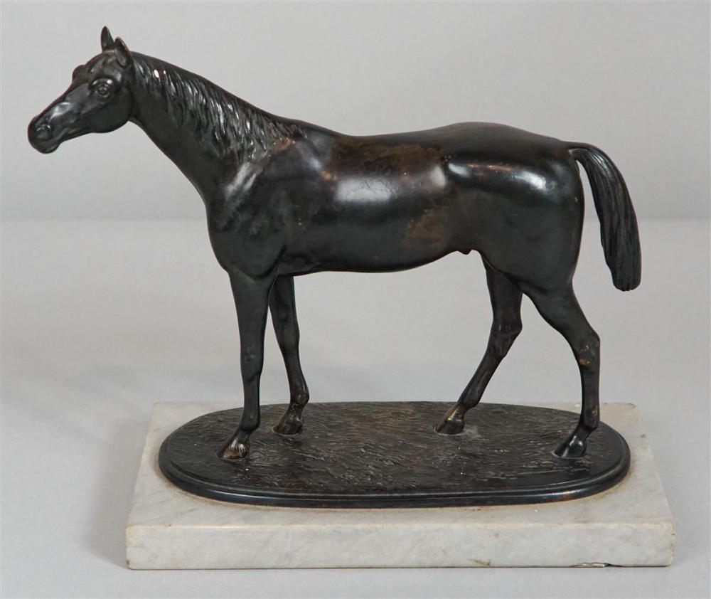 BRONZE FIGURE OF A HORSE, PROBABLY
