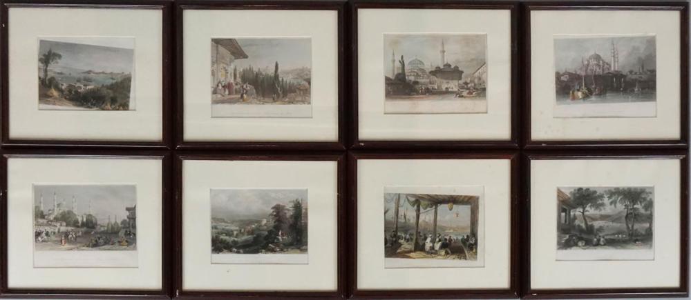 GROUP OF TEN MEDITERRANEAN SCENES 33a461