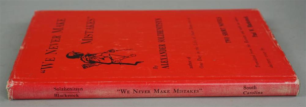 ALEXANDER SOLZHENITSYN WE NEVER 33a483