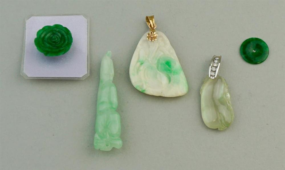 COLLECTION OF JADE ITEMSCOLLECTION 33a4fc