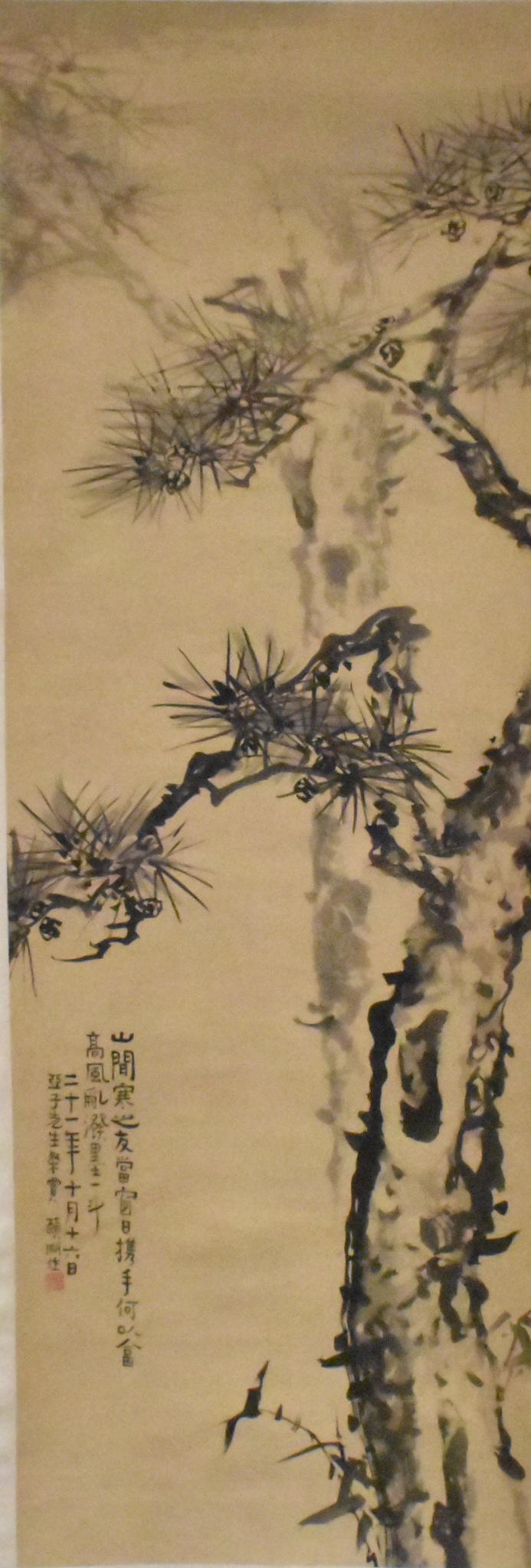 CHINESE PAINTING OF TREE A Chinese