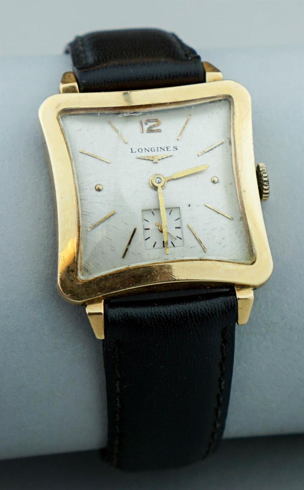 VINTAGE LONGINES 14K YELLOW GOLD STRAP