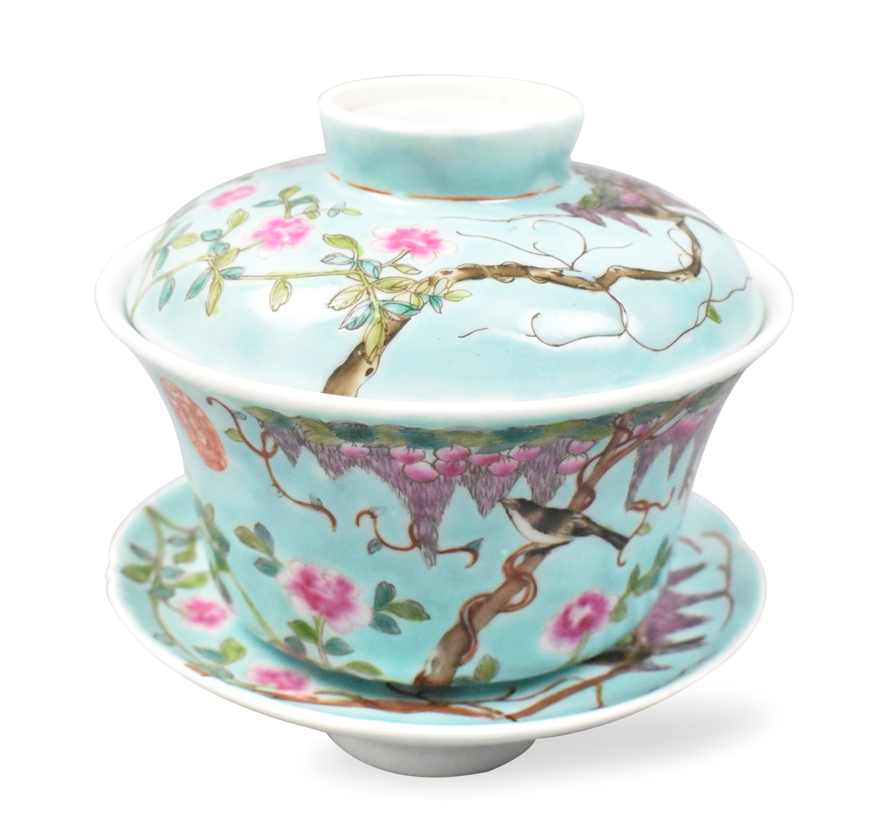 CHINESE DAYAZHAI STYLE TEACUP SET  33a93f