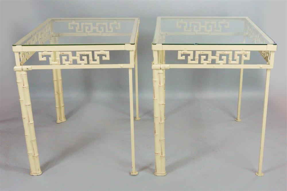 PAIR OF CHINESE CHIPPENDALE BAMBOO