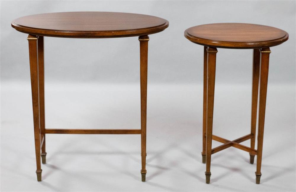 SET OF TWO GEORGE III STYLE MAHOGANY