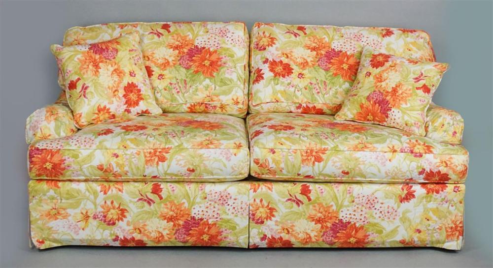 HARDEN CONTEMPORARY FLORAL UPHOLSTERED