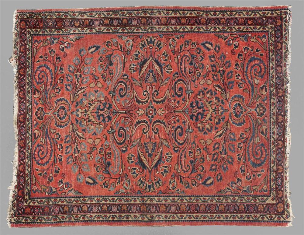 SMALL PERSIAN SAROUK WOOL RUGSMALL 33aba6