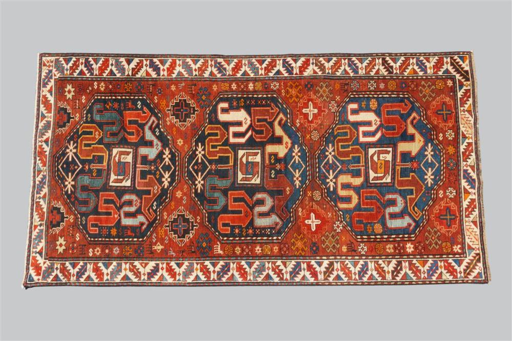 FINE ANTIQUE CAUCASIAN KAZAK WOOL 33aba1