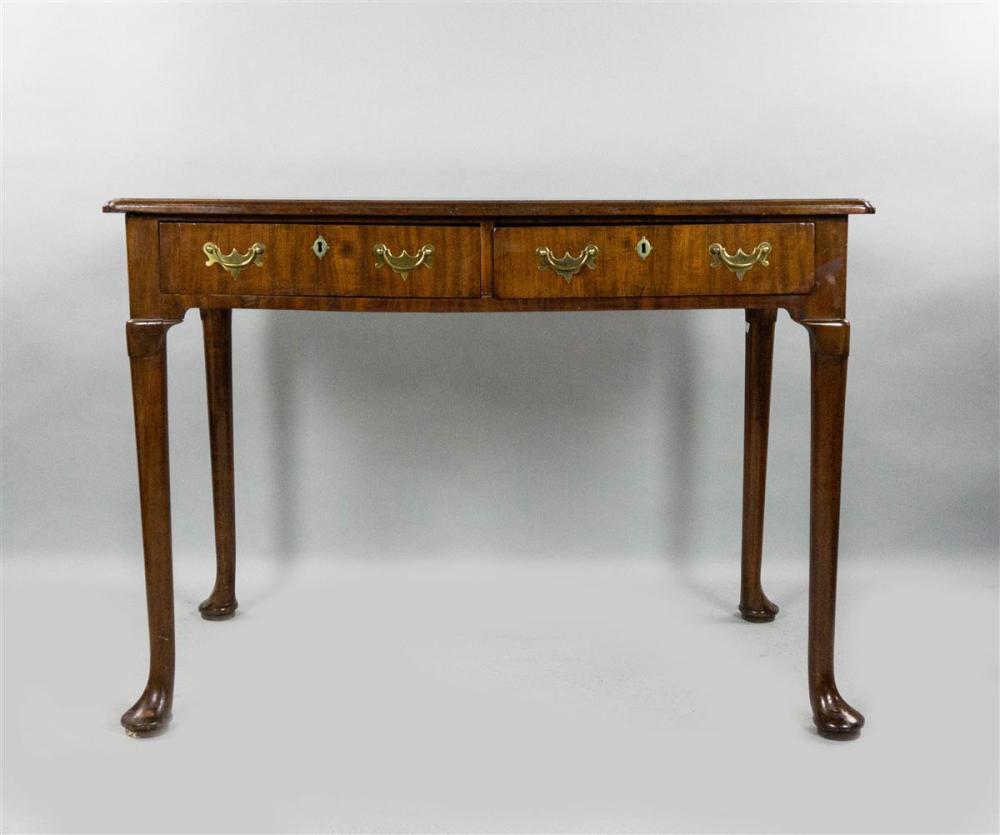 GEORGE I STYLE MAHOGANY CONSOLE 33abc3