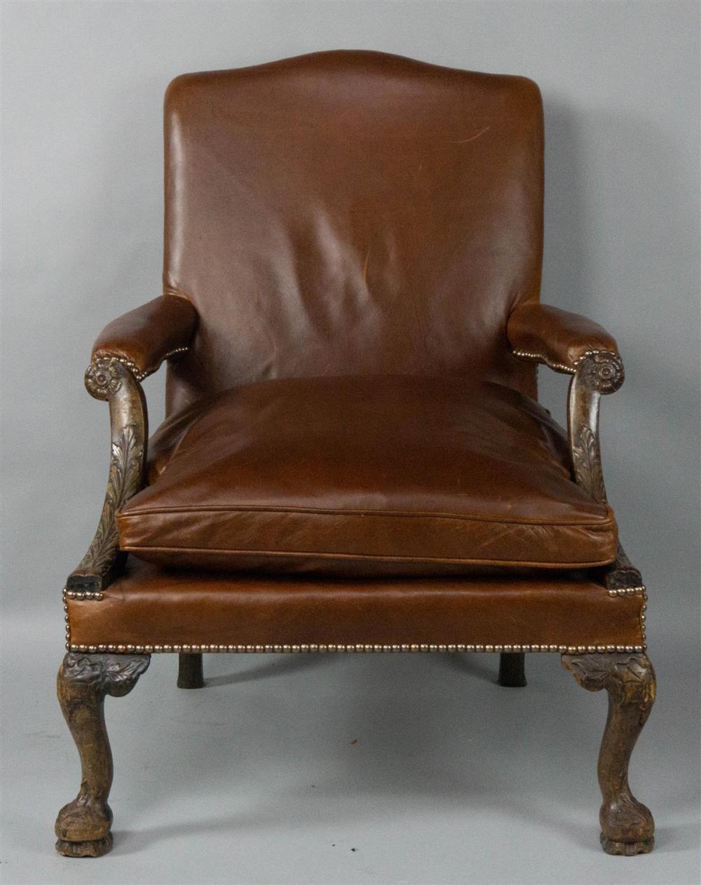 GEORGE III STYLE MAHOGANY LIBRARY 33abc9