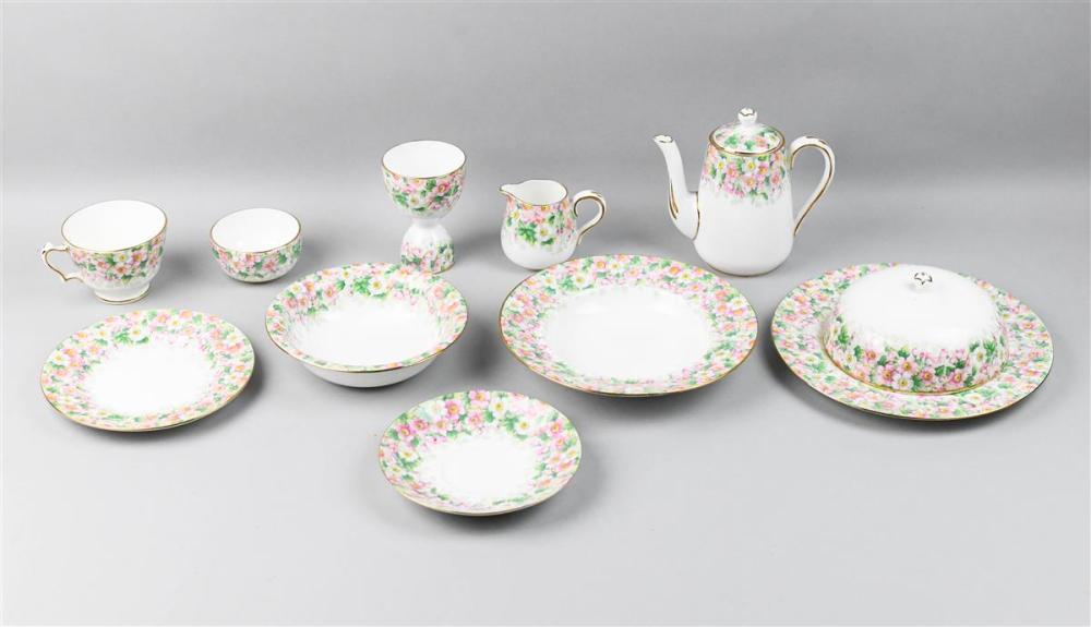 CROWN STAFFORDSHIRE MAYTIME PART BREAKFAST