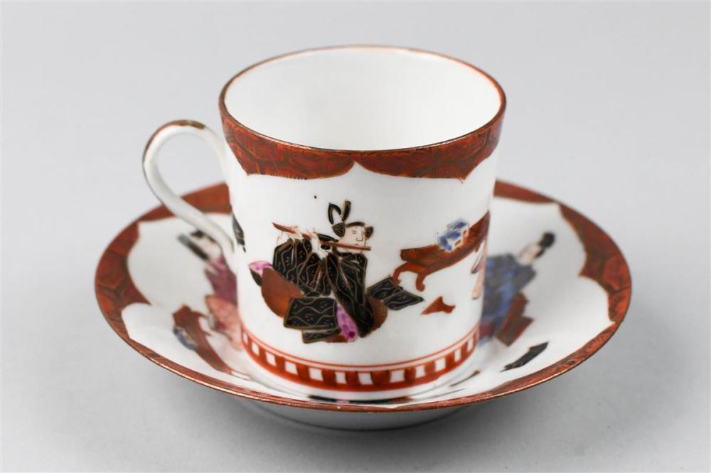 JAPANESE KUTANI PORCELAIN CUP AND